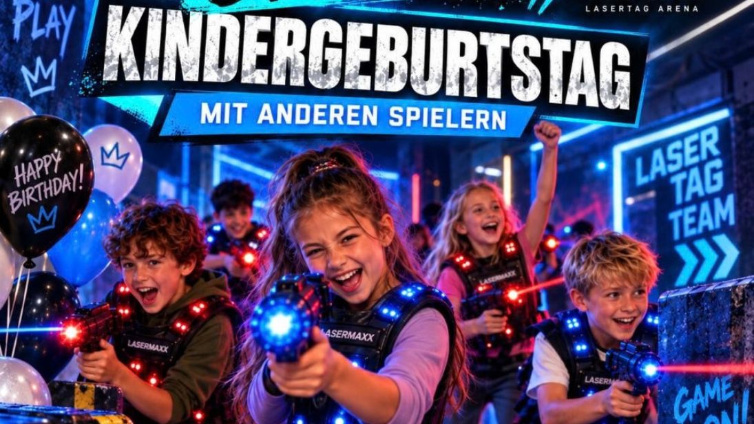 LaserTag Classic Kindergeburtstag bei Kings Laser Brühl © Kings Laser
